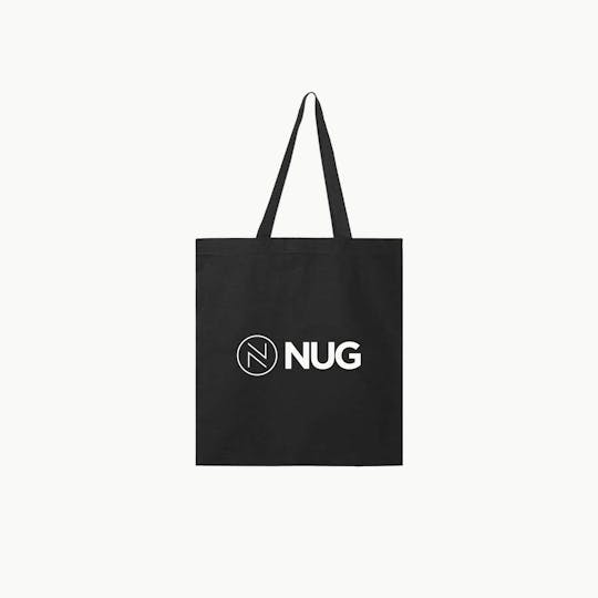NUG - NUG Zipper Woven Tote Bag (Large) - 1