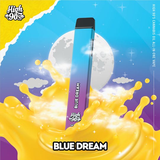 HIGH 90s - High 90s : Blue Dream 1g All-In-One Vape - 1