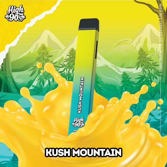 HIGH 90s - High 90s : Kush Mountain 1g All-In-One Vape - 1