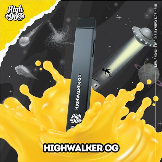 HIGH 90s - High 90s : Highwalker OG 1g All-In-One Vape - 1