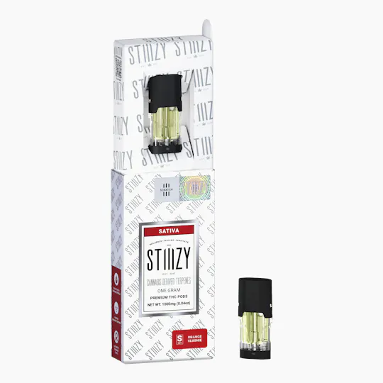 STIIIZY - ORANGE SLUSHIE - CANNABIS DERIVED TERPENES POD 1G - IL - 1