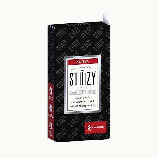 STIIIZY - LIMONCELLO - CANNABIS DERIVED TERPENES POD .5G - IL - 1