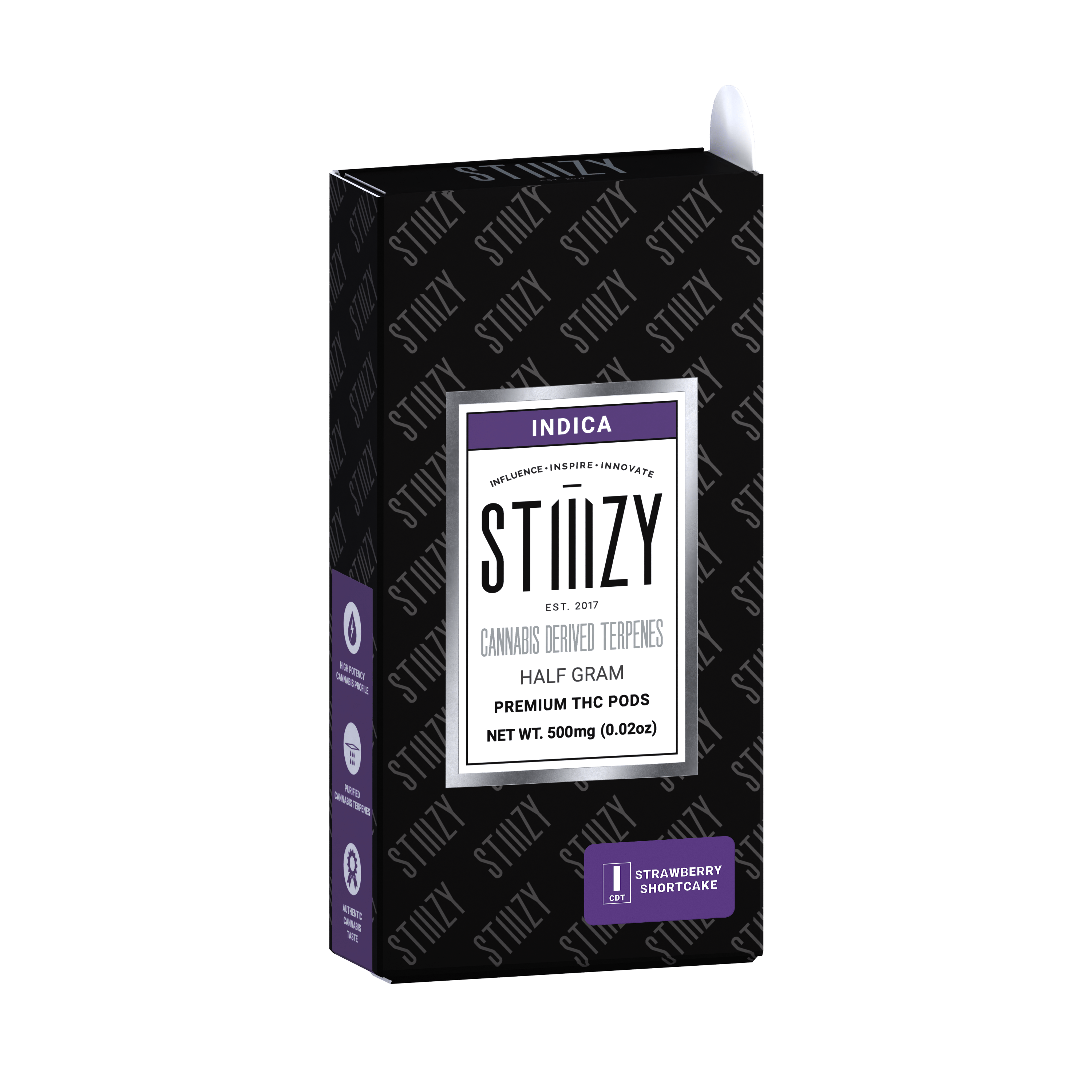 STRAWBERRY SHORTCAKE CANNABIS DERIVED TERPENES POD .5G IL STIIIZY