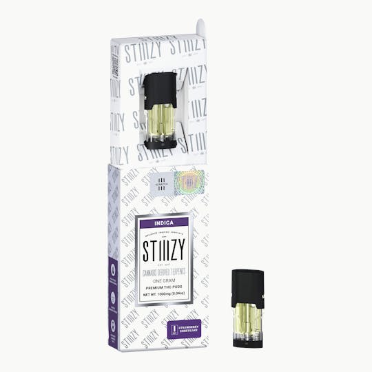 STIIIZY - STRAWBERRY SHORTCAKE - CANNABIS DERIVED TERPENES POD 1G - IL - 1