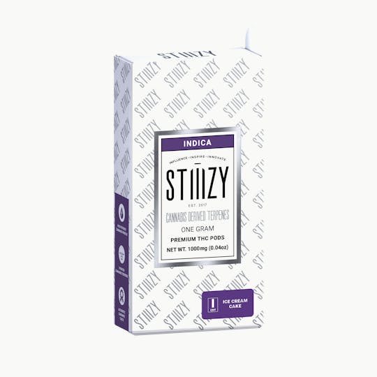 STIIIZY - ICE CREAM CAKE - CANNABIS DERIVED TERPENES POD 1G - IL - 1