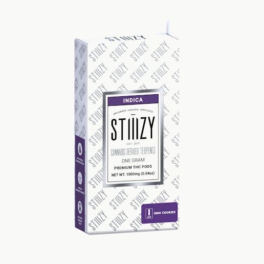 STIIIZY - - GMO COOKIES - CANNABIS DERIVED TERPENES POD 1G - IL - 1