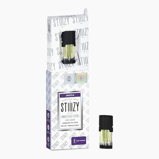 STIIIZY - - GMO COOKIES - CANNABIS DERIVED TERPENES POD 1G - IL - 1