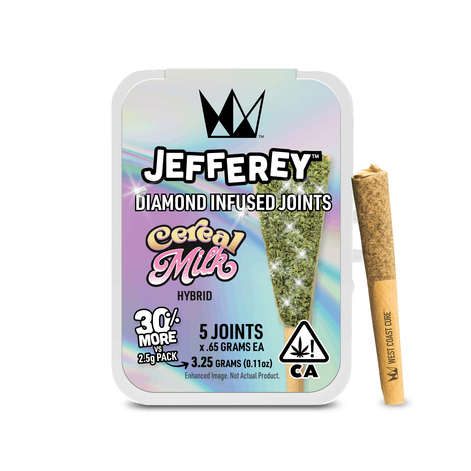 West Coast Cure - Cereal Milk - Jefferey Infused Joint .65g 5 Pack - 1