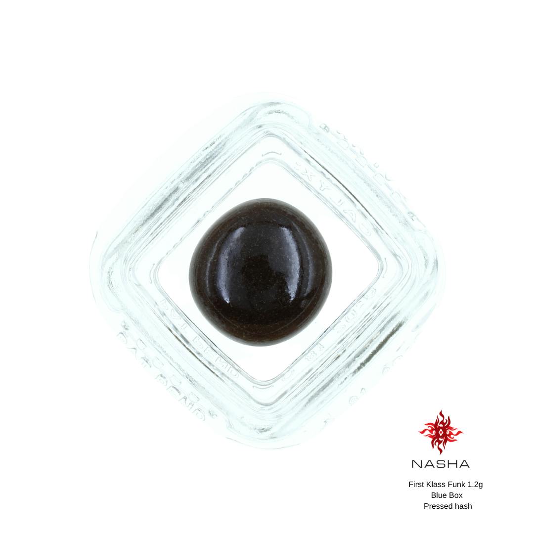 NASHA - First Klass Funk 1.2g Blue Pressed Hash (Sabertooth) - 1