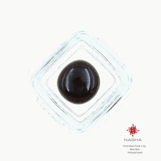 NASHA - First Klass Funk 1.2g Blue Pressed Hash (Sabertooth) - 1