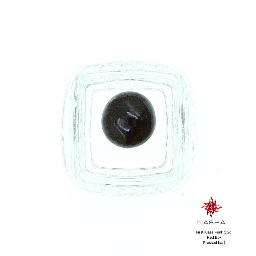 NASHA - First Klass Funk 1.2g Red Pressed Hash (Sabertooth) - 1