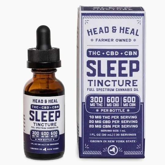 Head & Heal - Head & Heal | Sleep | Tinctures | THC:CBD:CBN 300mg:600mg:600mg | 30mL - 1