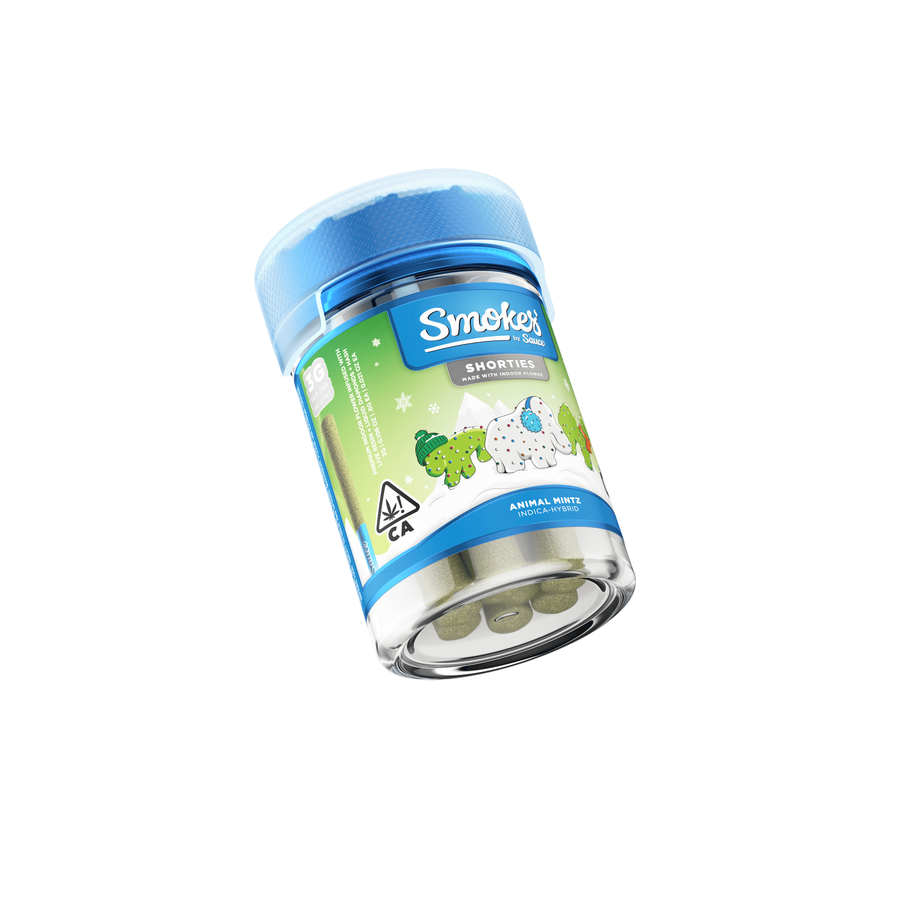 Sauce. - Sauce | Smokes | Animal Mintz | Infused Minis | 3g | 5pk - 1