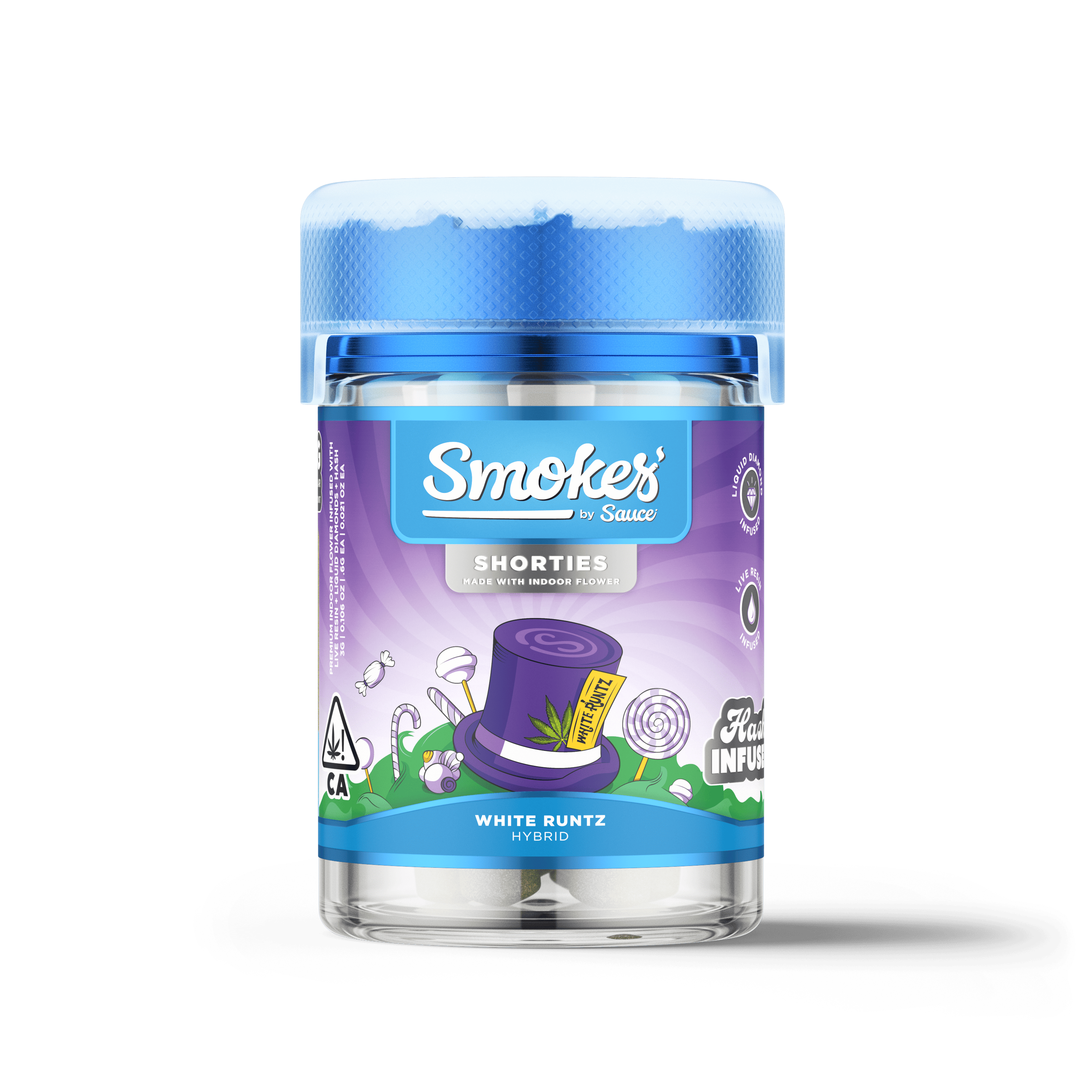 Sauce. - Sauce | Smokes | White Runtz | Infused Minis | 3g | 5pk - 1