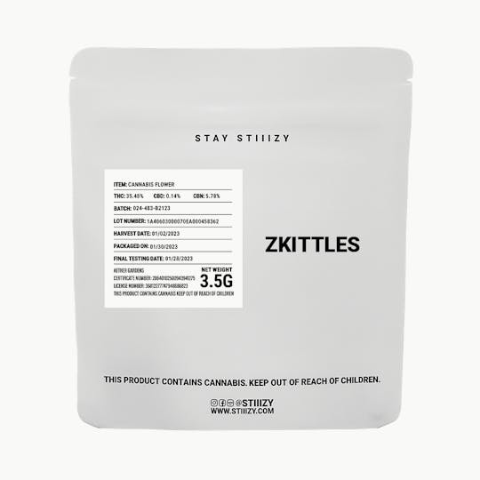 STIIIZY - - Z - 3.5G White Label Mylar - 1