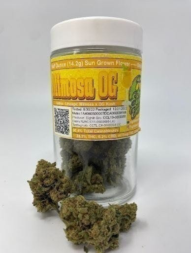 Eighth Brother - Eighth Brother | Mimosa OG | Flower Jar | 14g - 1
