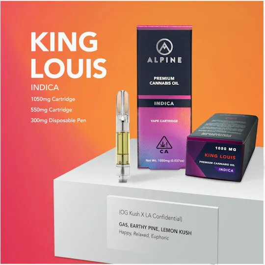 Alpine Vapor - Alpine Vapor | King Louis | Cartridge | 1.05g - 1