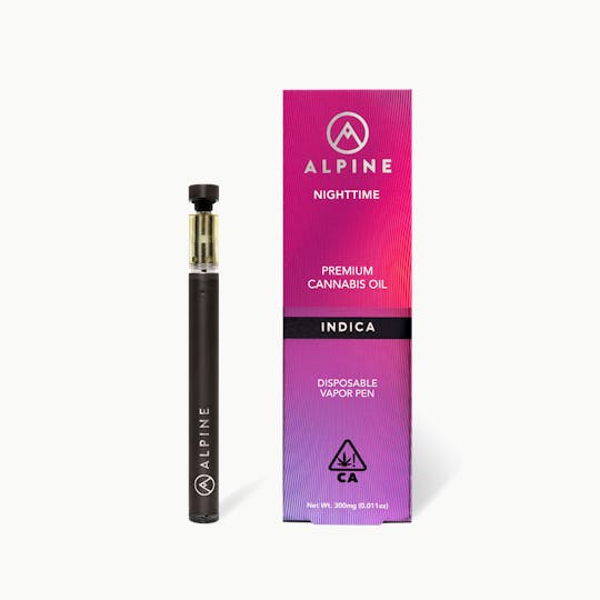 Alpine Vapor - King Louis - Indica - THC Disposable Pen 300mg - 1