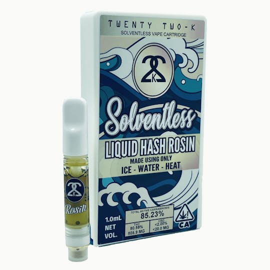 Twenty Two K / 22k - 22K - Zkittles - Liquid Hash Rosin - 1.0ml Cartridge - 1