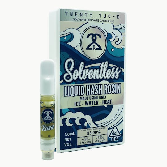 Twenty Two K / 22k - 22K - Tropicana Cherries - Liquid Hash Rosin - 1.0ml Cartridge - 1