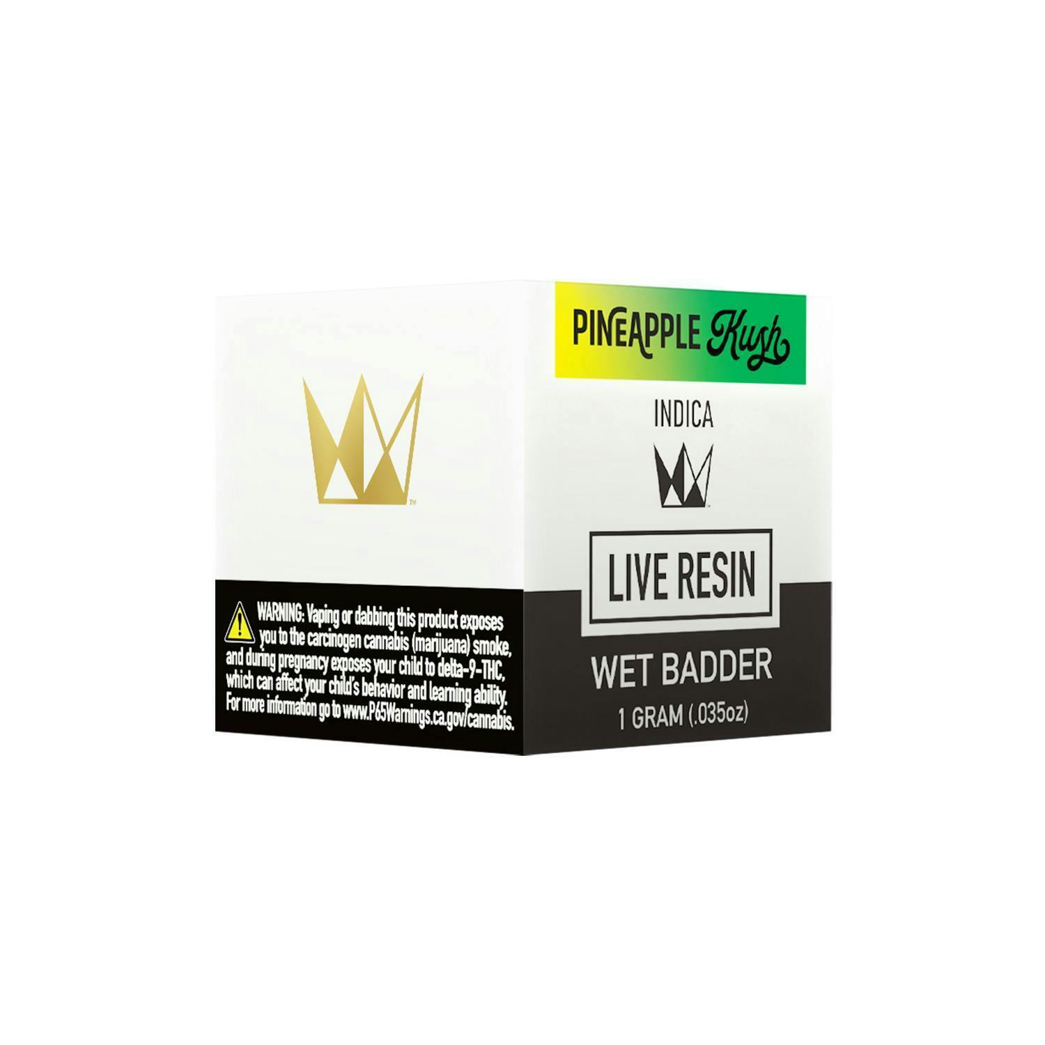 West Coast Cure - Pineapple Kush Live Resin Wet Badder - 1