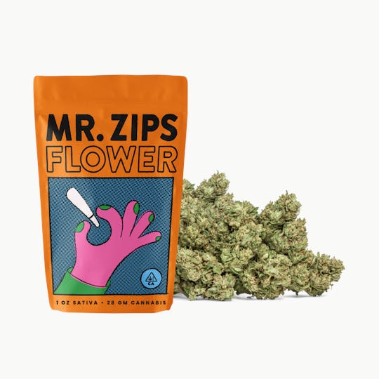 MR. ZIPS - MR. ZIPS | Sour Diesel | 28g Flower - 1