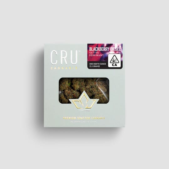 CRU Cannabis - Blackberry Diesel (3.5 Grams) - 1