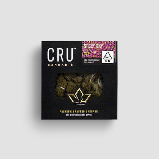 CRU Cannabis - Sticky Icky (3.5 Grams) - 1