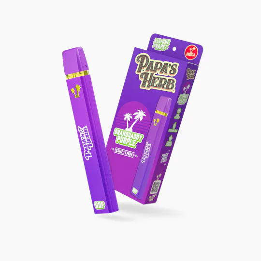 Papa's Herb - Grand Daddy Purp | Disposable | 1g - 1