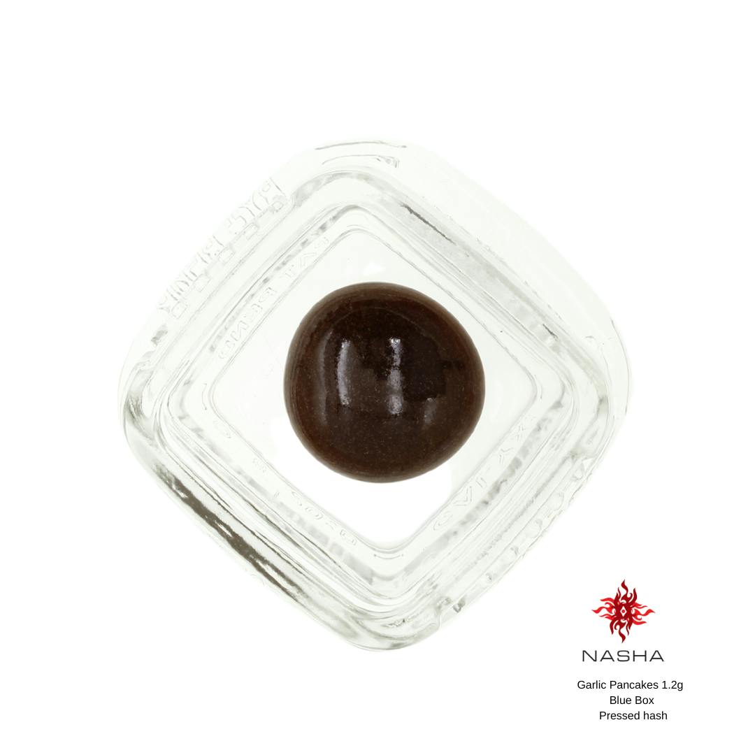 NASHA - Garlic Pancakes 1.2g Blue Pressed Hash - 1