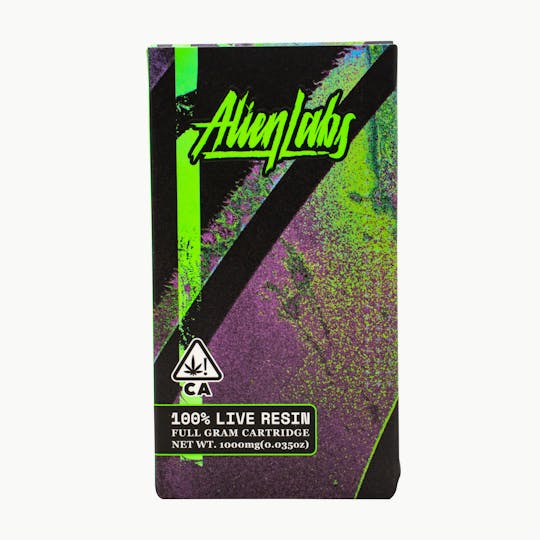 Alien Labs - Animal Cookies x Kush Mints - Live Resin 510 Cartridge - 1 Gram - 1