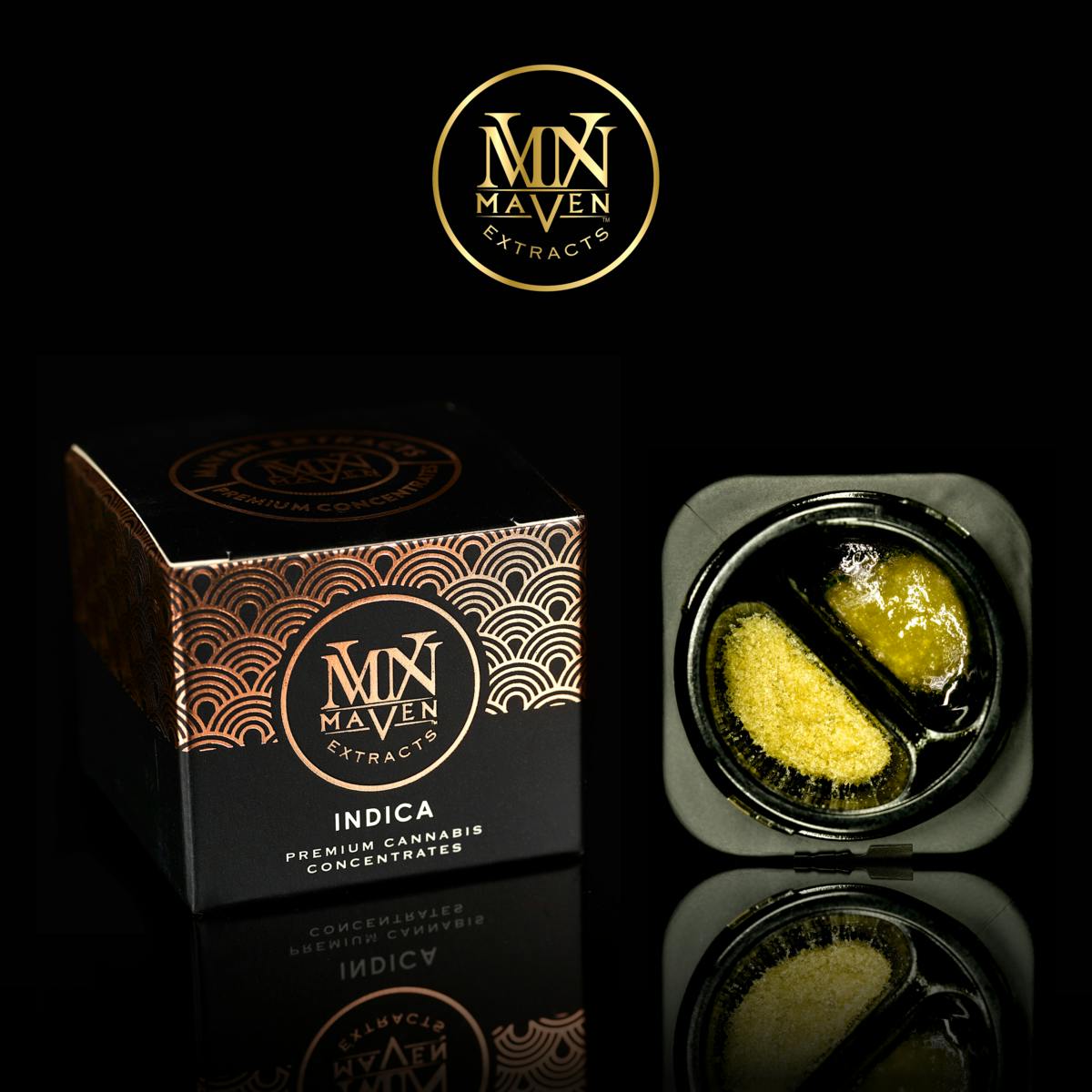 Maven Genetics - Black Diamond X Live Rosin Jam & 90u Hash Duo [1g] - 1