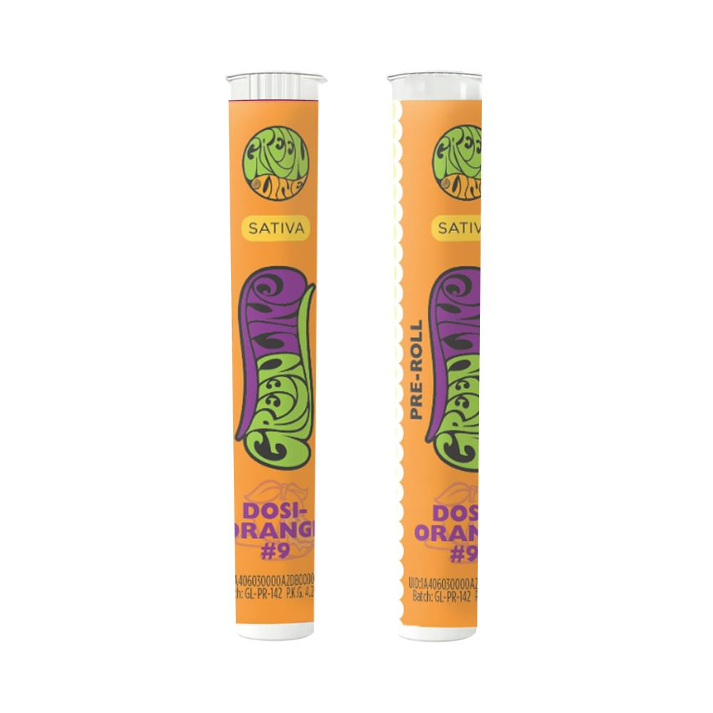 Greenline - Dosi-Orange #9 - Indoor Flower Pre-Roll - Sativa - 1g - 1