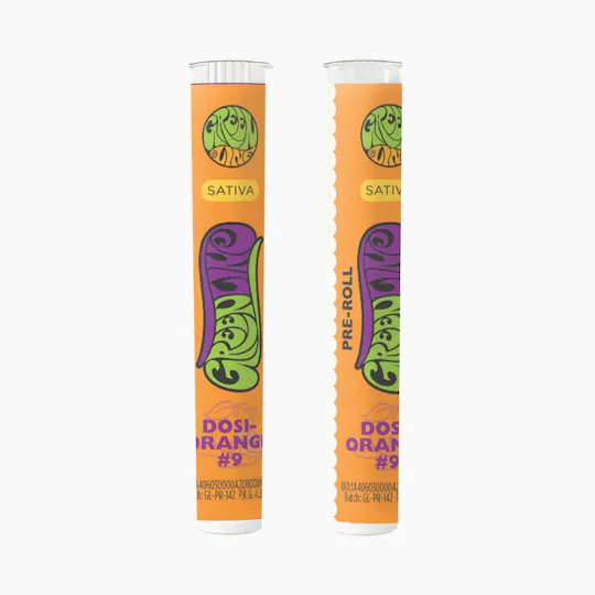 Greenline - Dosi-Orange #9 - Indoor Flower Pre-Roll - Sativa - 1g - 1