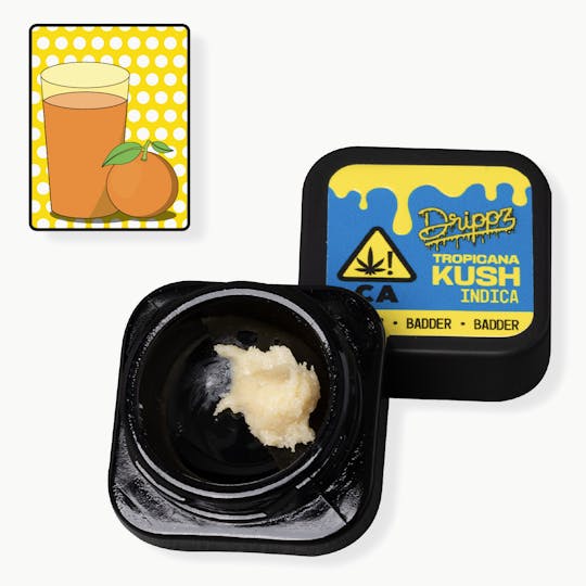 Drippz - Drippz concentrate - Tropicana Kush Badder - 1g - 1