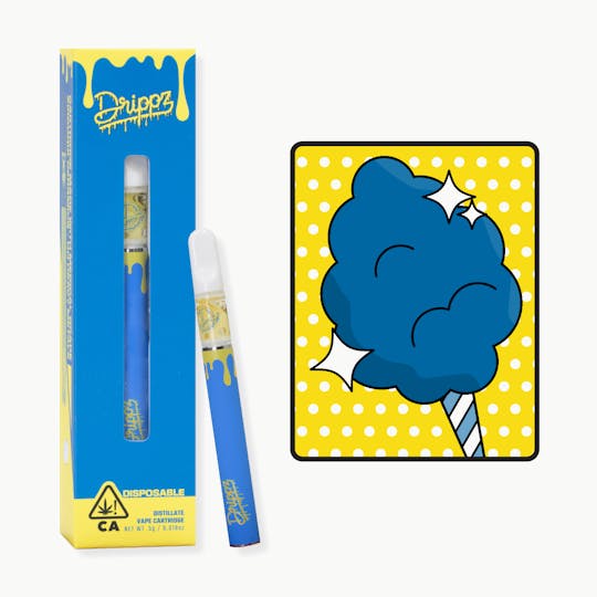 Drippz - Drippz disposable vape - Cotton Candy - .5g - 1