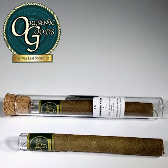 Organic Goods - OG Resin Kissed TF Blunt Wedding Cake x Frosted Kush 2.05 G - 1