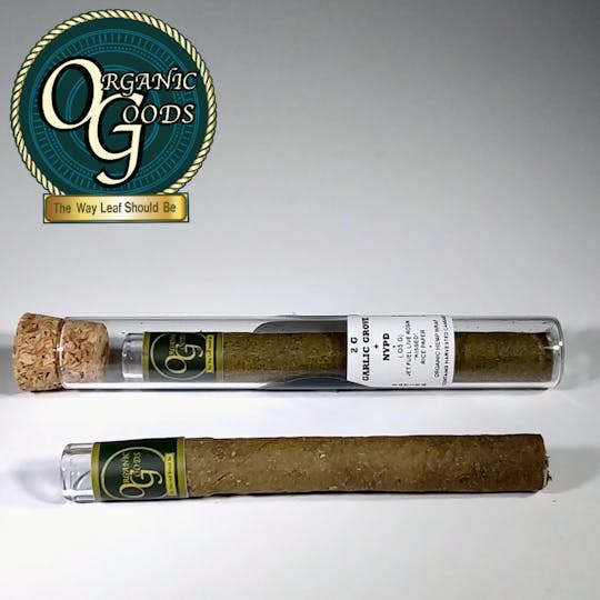 Organic Goods - OG Live Rosin Kissed TF Blunt Garlic Grove x NYPD X Jet Fuel 2.05 G - 1