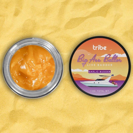 Tribe - Garlic Budder - Live Badder - Big Ass Baller - 28g - 1