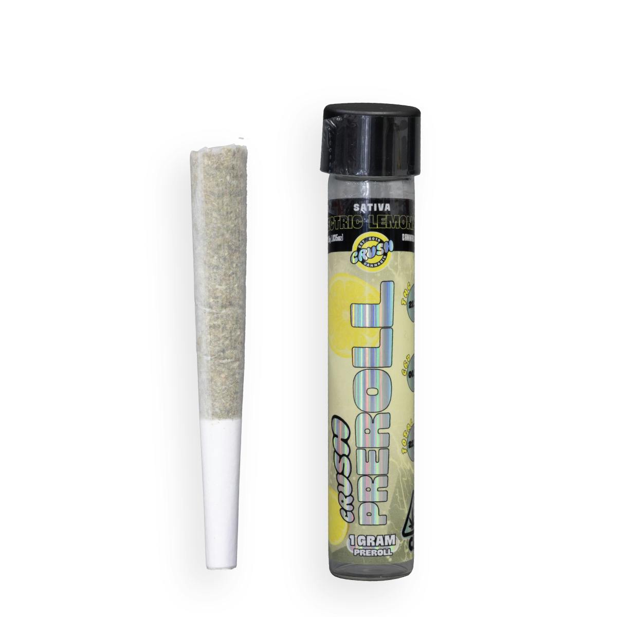 Crush Cannabis - Crush Cannabis 1g - Electric Lemonade - Pre-Roll - 1