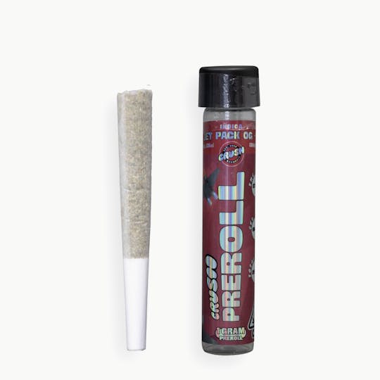 Crush Cannabis - Crush Cannabis 1g - Jet Pack OG - Pre-Roll - 1