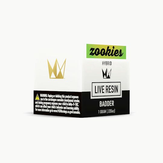 West Coast Cure - Zookies Live Resin Badder - 1