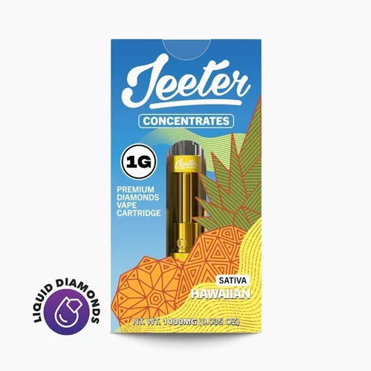 Jeeter - Jeeter | Hawaiian | Premium Diamonds Cartridge | 1g - 1
