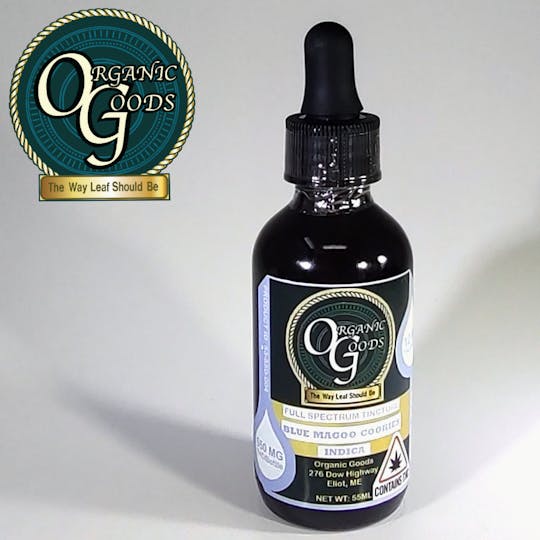 Organic Goods - Organic Goods Tincture THC Full Spectrum Blue Magoo Cookies 550 MG - 1