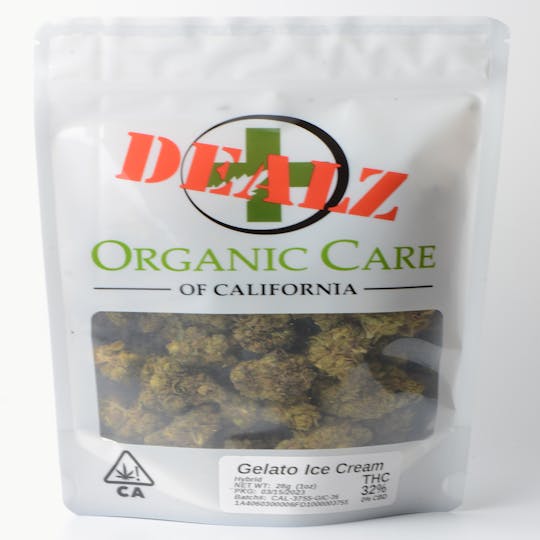 Organic Care of California - (32%) Gelato Ice Cream (28g) HYBRID - 1