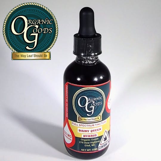 Organic Goods - Organic Goods Tincture THC Full Spectrum Dairy Queen 550 MG - 1