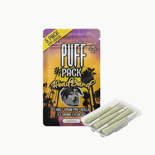 PUFF - Headband - hybrid - 5 pack pre-rolls - 2.5 gram - 1