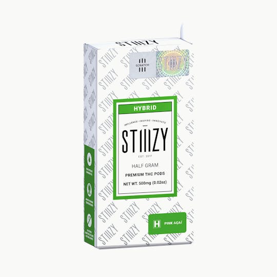 STIIIZY - Vape - PINK ACAI - PREMIUM THC POD .5G - IL - 1