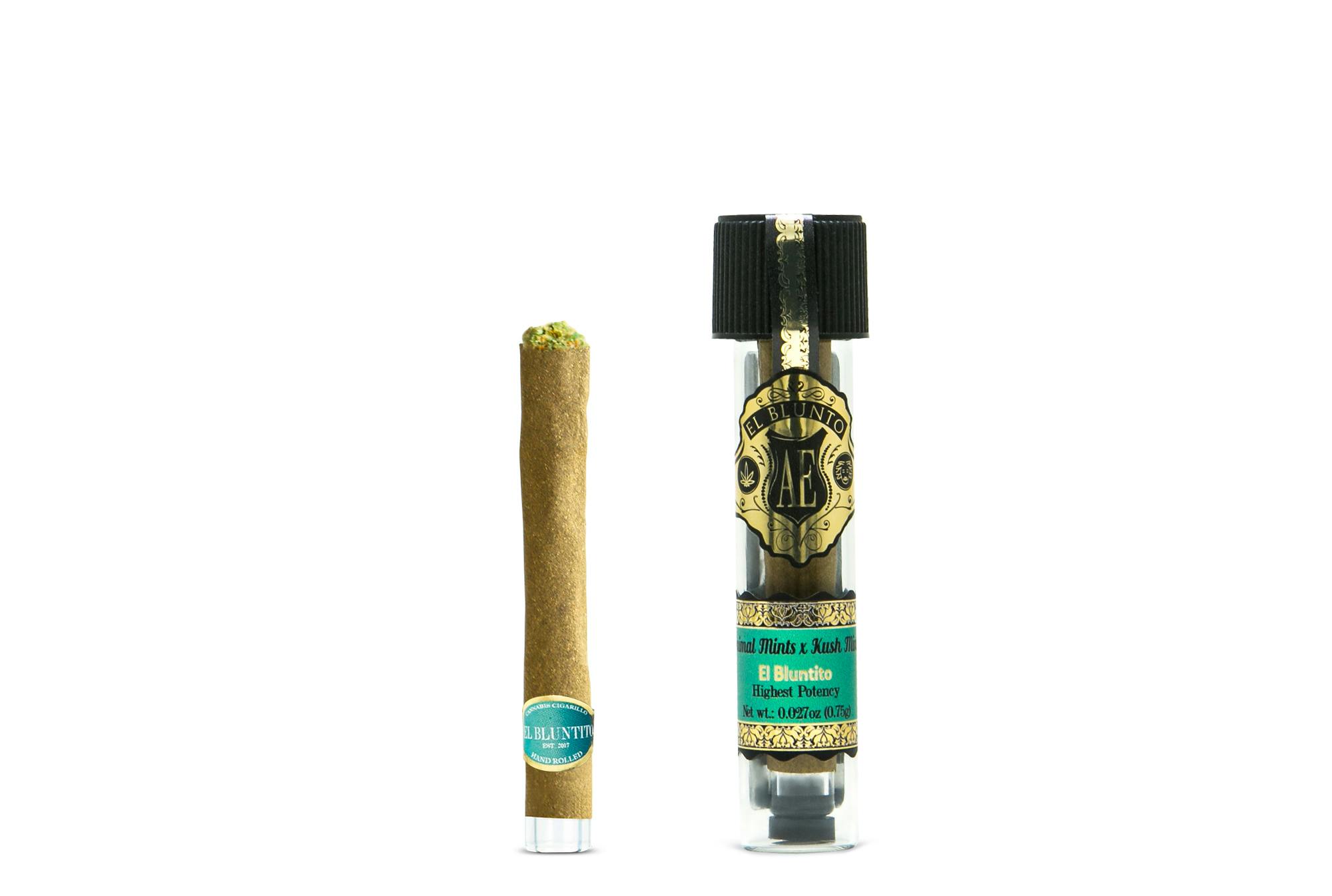 El Blunto by Albert Einstone's El Bluntito Animal Mints x Kush Mints .75G Cigarillo [Mini