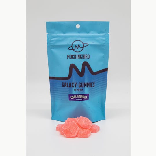 Mockingbird - Mockingbird Galaxy Gummies Cosmic Watermelon 100mg-10pk - 1